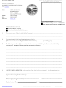 Articles Form Of Amendment For Domestic Limited Liability Company Mca 35-8-203 - State Of Montana - 2011