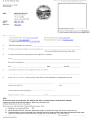 Reservation Form Of Name Application - Montana Secretary Of State - 2011
