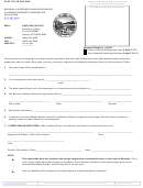 Renewal Of Corporate Name Registration For Foreign Nonprofit Corporation Application - Secretary Of State - 2011 Printable pdf