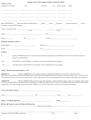 Maryland State Home School Notification Form