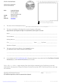 Certificate Form Of Domestic Limited Partnership - State Of Montana Revised: 09/15/2009