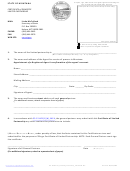 Certificate Form Of Domestic Limited Partnership - State Of Montana Revised: 09/15/2009 Printable pdf