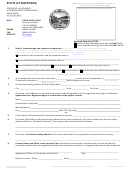 Certificate Of Authority Of Foreign Profit Corporation Application - Montana Secretary Of State