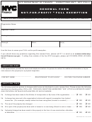 Renewal Form Not-for-profit Or Full Exemption