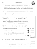 Form Dfi/corp21a - Supplement - Certificate Of Authority Application - 2000
