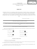 Form 15f - Certification Of A Foreign Private Issuer's Termination Of Registration