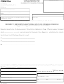 Form 10a - Respondent's Response To Claimant's Form-a Application For Change Of Physician