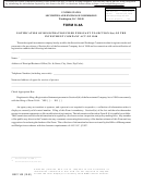 Form N-8a - Notification Of Registration Filed Pursuant To Section