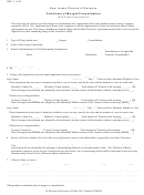 Form Umc-3 - Certificate Of Merger/consolidation