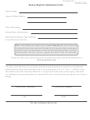 Kansas Register Submission Form