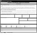 Va Form 1107 - Request For Repairs, And/or Accessories
