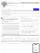 Form Cr181-application For Business Trust-domestic And Foreign
