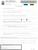 Form Llc- 1 - Articles Of Organization Form - Secretary Of State - State Of Missouri (01/05)