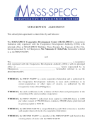 Fillable Subscription Agreement Form-Mass-Specc Center Printable pdf