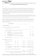 Client Medical Clearance Form