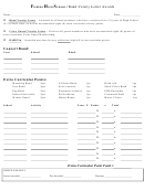 Award Nomination Form-fishers High School Band