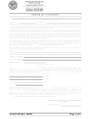 Form E128 - Power Of Attorney June 2000