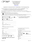 Form Sh-80 - Application For Amusement Device, Viewing Stand Or Tent Operating Permit - New York State Department Of Labor