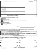 Form Fl-190 - Notice Of Entry Of Judgment