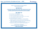 New York Member Enrollment Form - Ohp Printable pdf