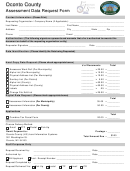 Assessment Data Request Form