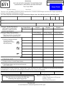 Fillable Form 511 - Out-Of-State Cigarette Distributor Quarterly Reconciliation Report - 2002 Printable pdf