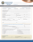 Application For Palm Beach County Local Business Tax Receipt Form - Palm Beach County Tax Collector
