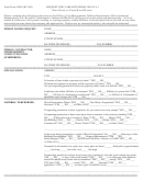 State Form 43692 - Request For Variance From 326 Iac 4-1 - Indiana Department Of Environmental Management