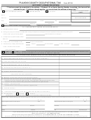Form Np100 - Net Profit License Fee Return - Pulaski County Occupational Tax