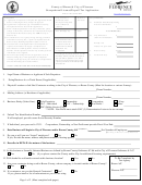 Occupational License/payroll Tax Application Form - County Of Boone & City Of Florence
