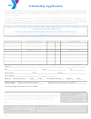 Scholarship Application Form - Ymca