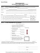 Form Ptr-2a - Homeowners Verification Of 2002 Property Taxes