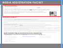 Media Registration Form Printable pdf