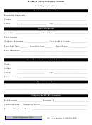 Ems Event Registration Form