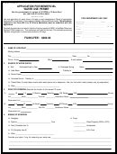Form 600 - Application For Beneficial Water Use Permit - 2001
