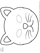 Cat Mask Sheet