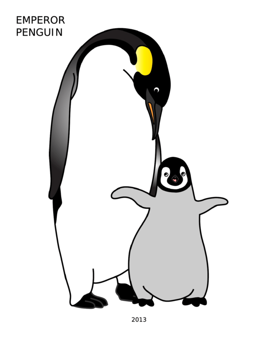 Emperor Penguin Sheet