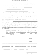 Power Of Attorney For Corporation Form