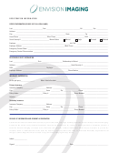 Registration Information Form And Nuclear Medicine Patient History