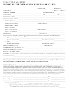 Medical Information & Release Form
