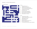 Chapter 3: Ancient Mesopotamia - Crossword Puzzle Template
