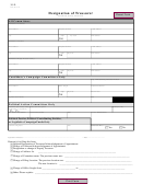 Form 30-d - Designation Of Treasurer