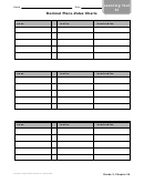 Decimal Place-value Charts Template