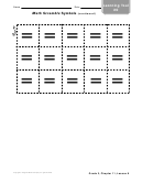 Math Scramble Symbols (continued) Worksheet