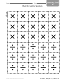 Math Scramble Symbols Worksheet