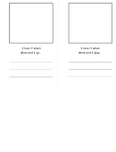 Mother's Day Mom And I Book Template