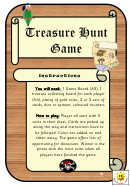 Treasure Hunt Game Template
