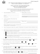 Form Rp-466-c [wyoming] - Application For Volunteer Firefighters / Ambulance Workers Exemption - 2007