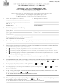 Form Rp-466-e - Application For Volunteer Firefighters/volunteer Ambulance Workers Exemption, Lewis - 2007