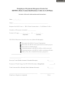Employee Payment Request Form For Isp/pda Data Connection/business Calls Via Cell Phone